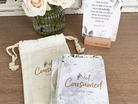 #NotConsumed Scripture Cards Supply