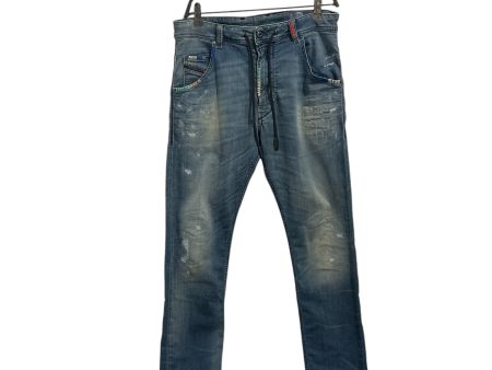 DIESEL Pants 30 Indigo Cotton KROOLEY CB-NE Discount