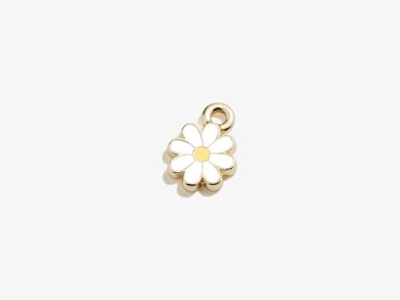 Daisy Hoop Earring Charm For Sale