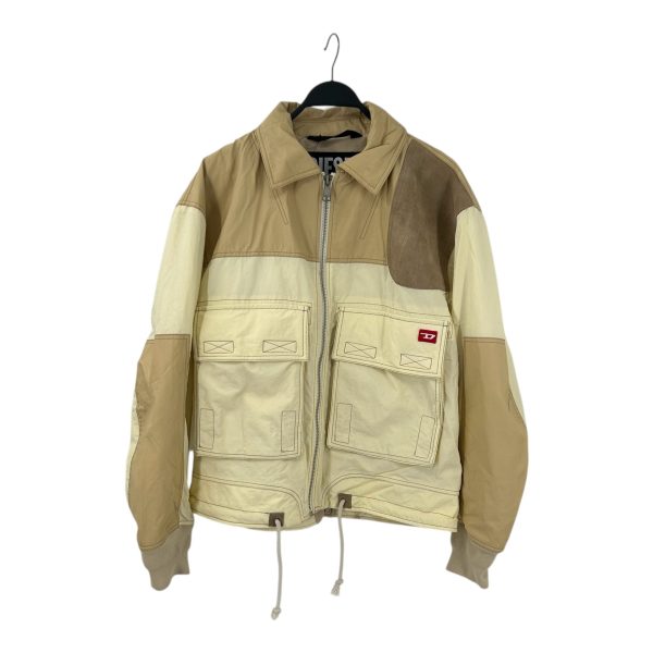 DIESEL Windbreaker L Beige Nylon  Online now