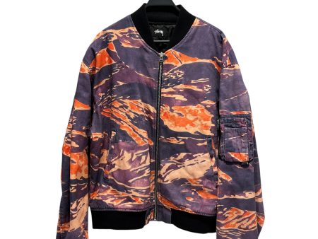 STUSSY Jacket XXL Cotton PUP Camouflage tigris canvas bomber jacket Online Hot Sale