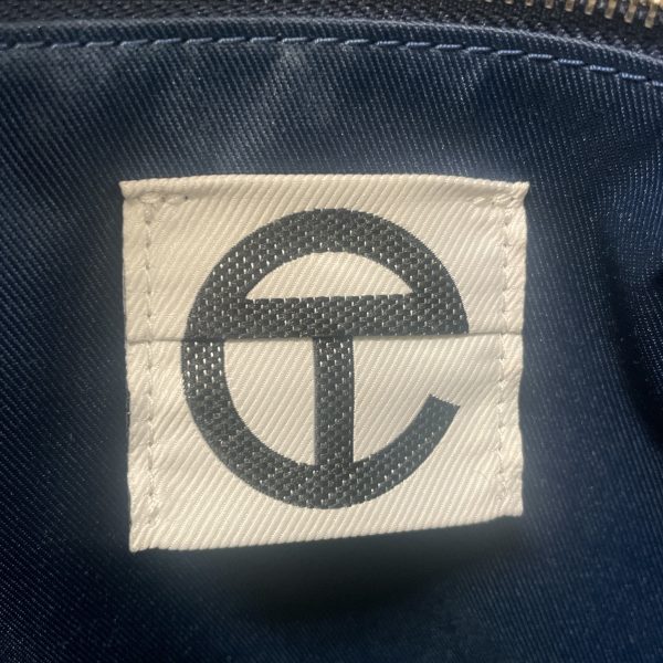 Telfar Tote Bag Leather NVY  For Cheap