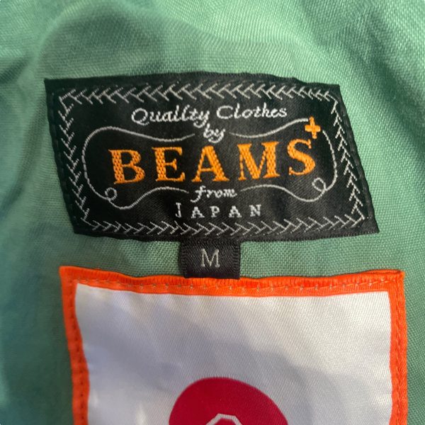 BEAMS + Mountain Parka M Cotton GRN  Sale