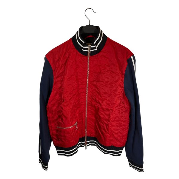 KENZO Quilted Jkt M RED stripe collar Cheap