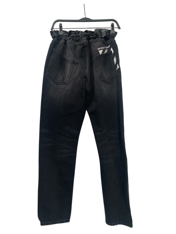 OFF-WHITE Pants 26 Denim BLK  Online Sale