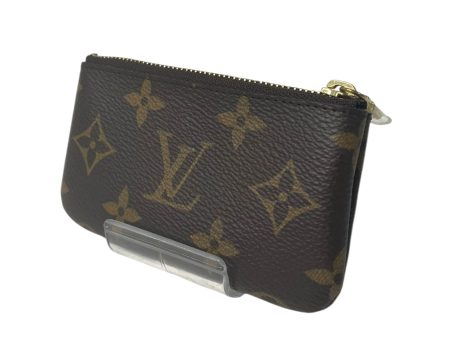 LOUIS VUITTON Pouch All Over Print Leather BRW COIN POUCH MONOGRAM Supply