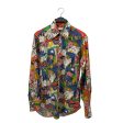 ERL LS Blouse M All Over Print Cotton MLT COMIC BOOK SHIRT Fashion