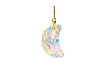 Icicle Moon Charm on Sale