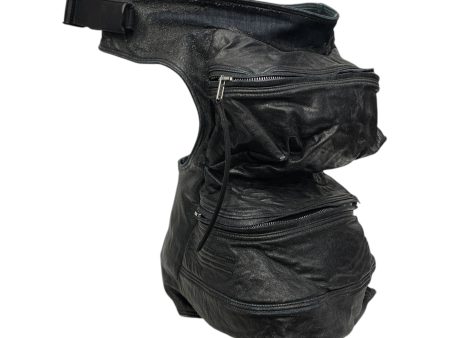 Rick Owens Double Cargo Leg Backpack BLK Supply