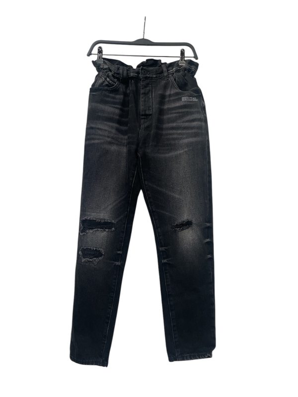 OFF-WHITE Pants 26 Denim BLK  Online Sale