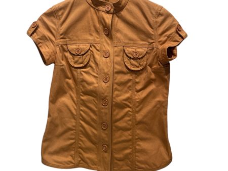 MARC JACOBS 3|4S Shirt 6 Cotton ORN Short Sleeve Button Down Shirt For Cheap