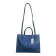 Telfar Tote Bag Leather NVY  For Cheap