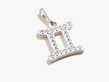 Gemini Zodiac Pavé Crystal Charm Supply