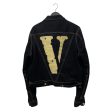 VLONE Denim Jkt M Denim FRIENDS GOLD THREAD Hot on Sale