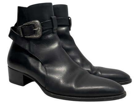 YVES SAINT LAURENT Shoes US 11 Leather BLK  Online