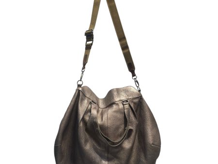 MARNI Tote Bag Leather BRW Bronze Tote on Sale