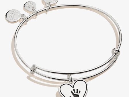 Forever Touched My Heart Charm Bangle on Sale