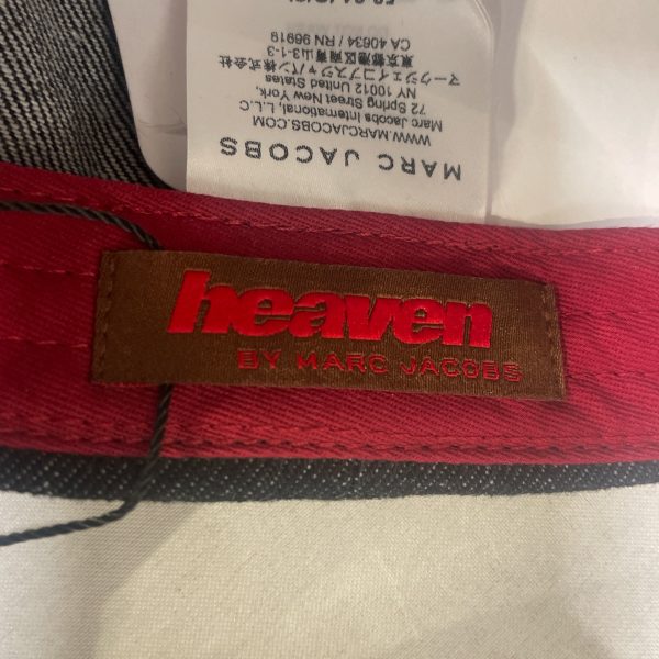 Heaven By Marc Jacobs Hat Denim BLK FUCK HAT Online Hot Sale