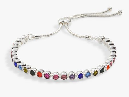 LOVE Multicolor Tennis Bolo Bracelet Supply