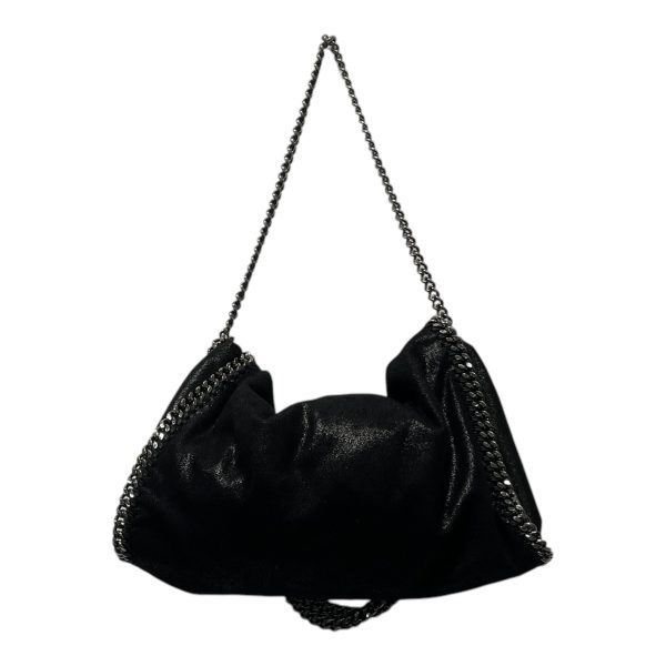 STELLAMcCARTNEY Tote Bag Border Cotton BLK FALABELLA CHAIN STRAPS For Discount