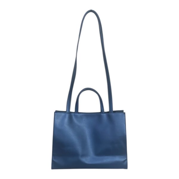 Telfar Tote Bag Leather NVY  For Cheap