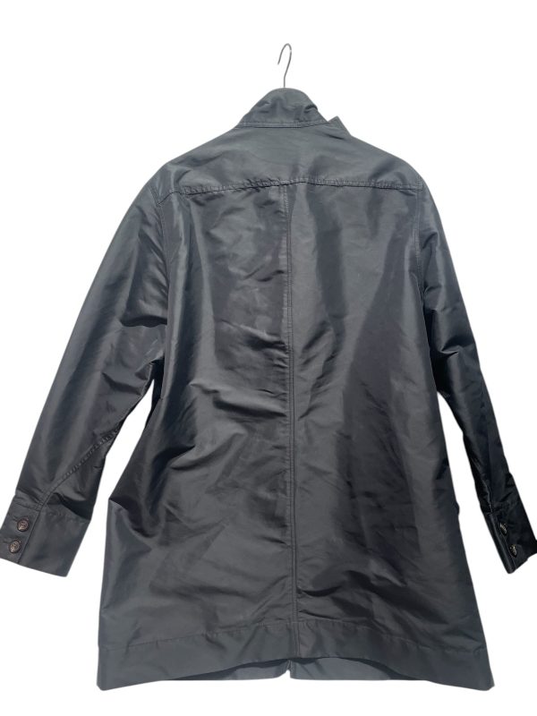 Rick Owens Trench Coat LG BLK  For Sale