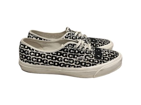 VANS CDG Low-Sneakers US 10 WHT silicone logo Online Hot Sale