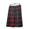 UNDERCOVER Pants 3 Wool MLT Plaid FW22 KILT on Sale