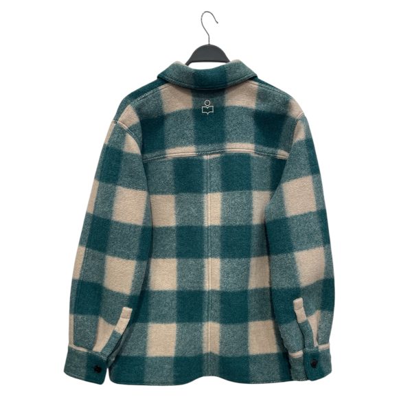 ISABEL MARANT Jacket M Polyester GRN Plaid HARVELI CHECKED JACKET Online