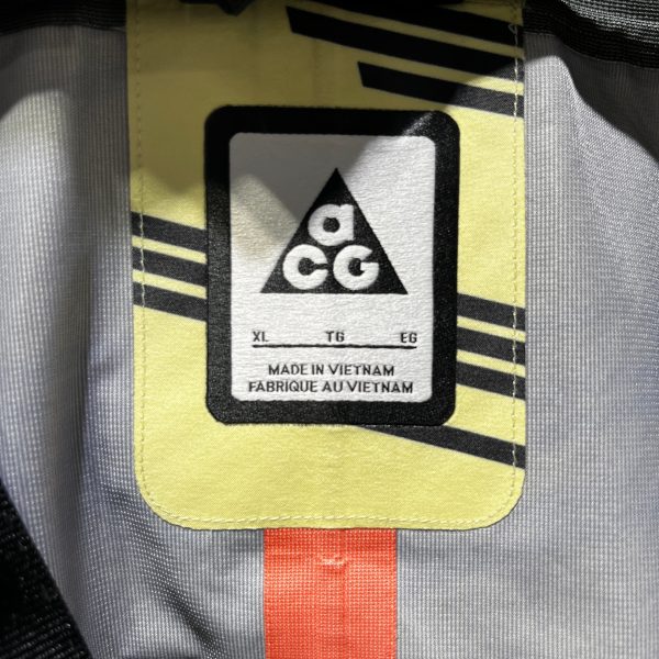 NIKE ACG Windbreaker XL Polyester IVR All Over Print Nikelab ACG Alpine Jkt For Sale