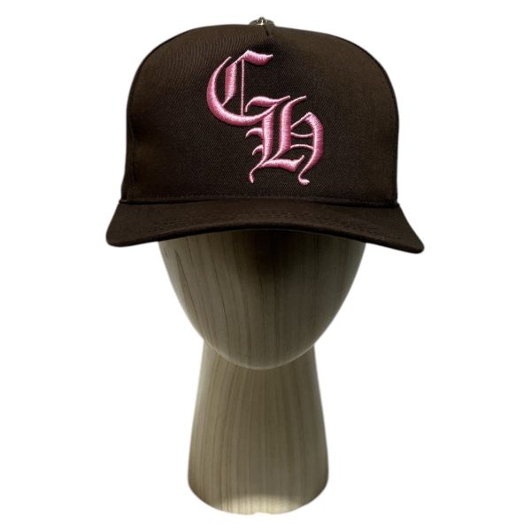 CHROME HEARTS Hat OS Cotton BRW CH   PINK LOGO Hot on Sale