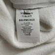 BALENCIAGA Fleece Jkt XS Cotton WHT RAINBOW FLAG ON BACK Discount