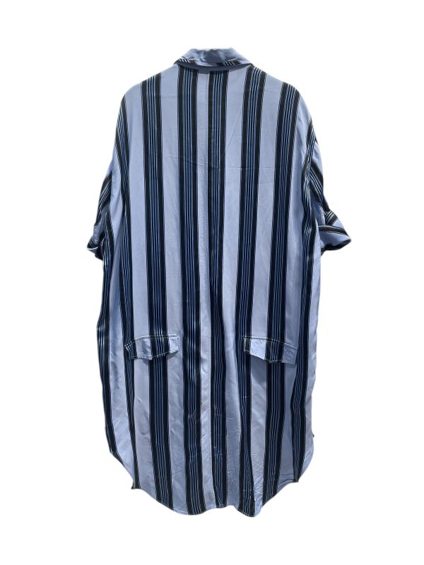 Acne Studios SS Shirt 32 Stripe BLU long shirt For Discount