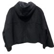 LANVIN en Bleu Jacket XS Wool BLK CROPPED CLIP BUTTON CLIPPS Cheap