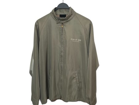 FEAR OF GOD Windbreaker L Nylon GRN Iridescent SEVENTH COLLECTION OLIVE LININ For Cheap