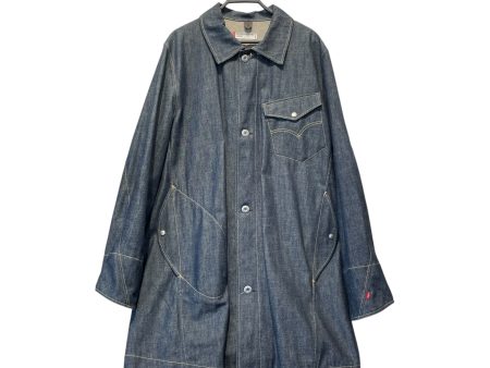 Levi s Engineered Jeans Trench Coat L Denim IDG  on Sale