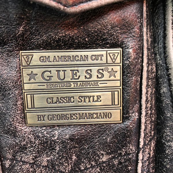 Guess By Marciano Jacket M Leather GRY  For Cheap