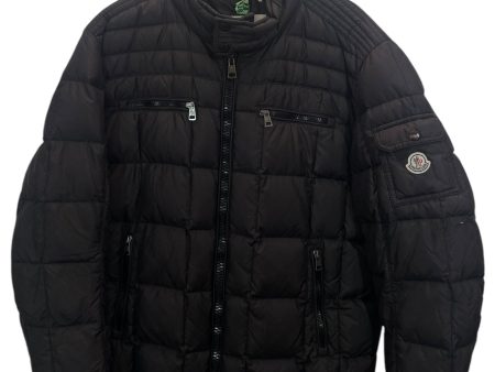 MONCLER Quilted Jkt L Nylon BLK RN 116347 Hot on Sale