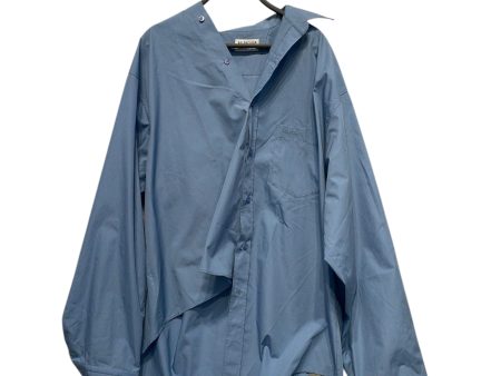 BALENCIAGA LS Shirt XXS Cotton BLU SWING BUTTON UP Online Sale