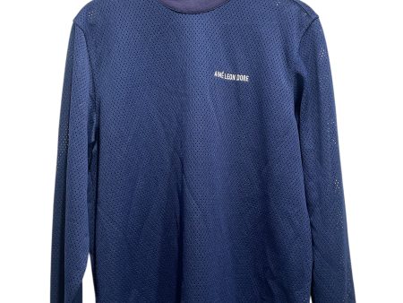 AIME LEON DORE LS T-Shirt M Polyester NVY Navy Long Sleeve Jersey Supply