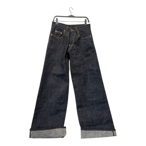 Salvaged Denim Pants Denim NVY Button Fly N0: 052 Date:1124 Online Hot Sale