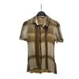 BURBERRY LONDON SS Blouse S All Over Print Silk GRN  Cheap