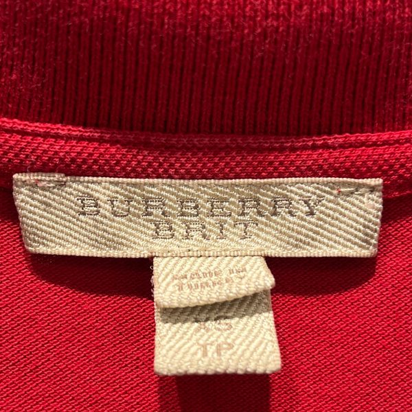 BURBERRY BRIT Polo, Rugby XS Cotton RED  Online Hot Sale