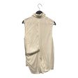 Acne Studios SL Blouse 34 WHT 1 4 ZIP SLEEVELESS TOP Fashion