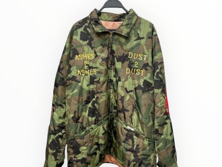 SAINT MICHAEL Quilted Jkt XL Nylon GRN Camouflage DUST 2 DUST VIETNAM JKT Supply