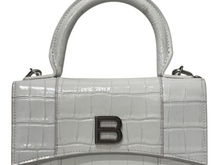 BALENCIAGA Cross Body Bag OS Animal Pattern Leather WHT  on Sale