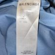 BALENCIAGA LS Shirt XXS Cotton BLU SWING BUTTON UP Online Sale