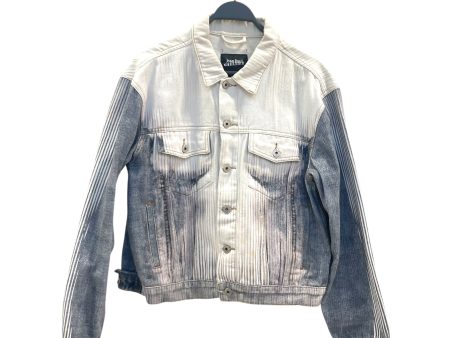 Jean Paul Gaultier Denim Jkt M Denim IDG Stripe Y PROJECT WHT YLLW THREADIN Supply