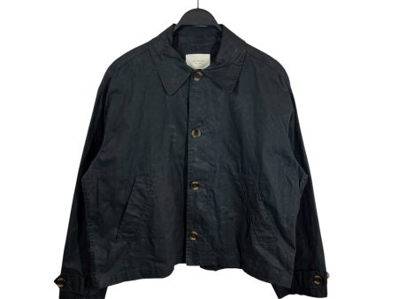 AIME LEON DORE Jacket M Cotton NVY Cropped Button Down JKT Supply