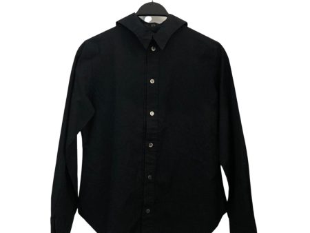 Y s LS Shirt 3 Cotton BLK  For Cheap